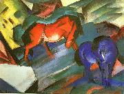 Franz Marc, Red and Blue Horse